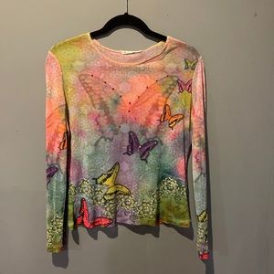 MODE Paris Y2K Butterfly Top